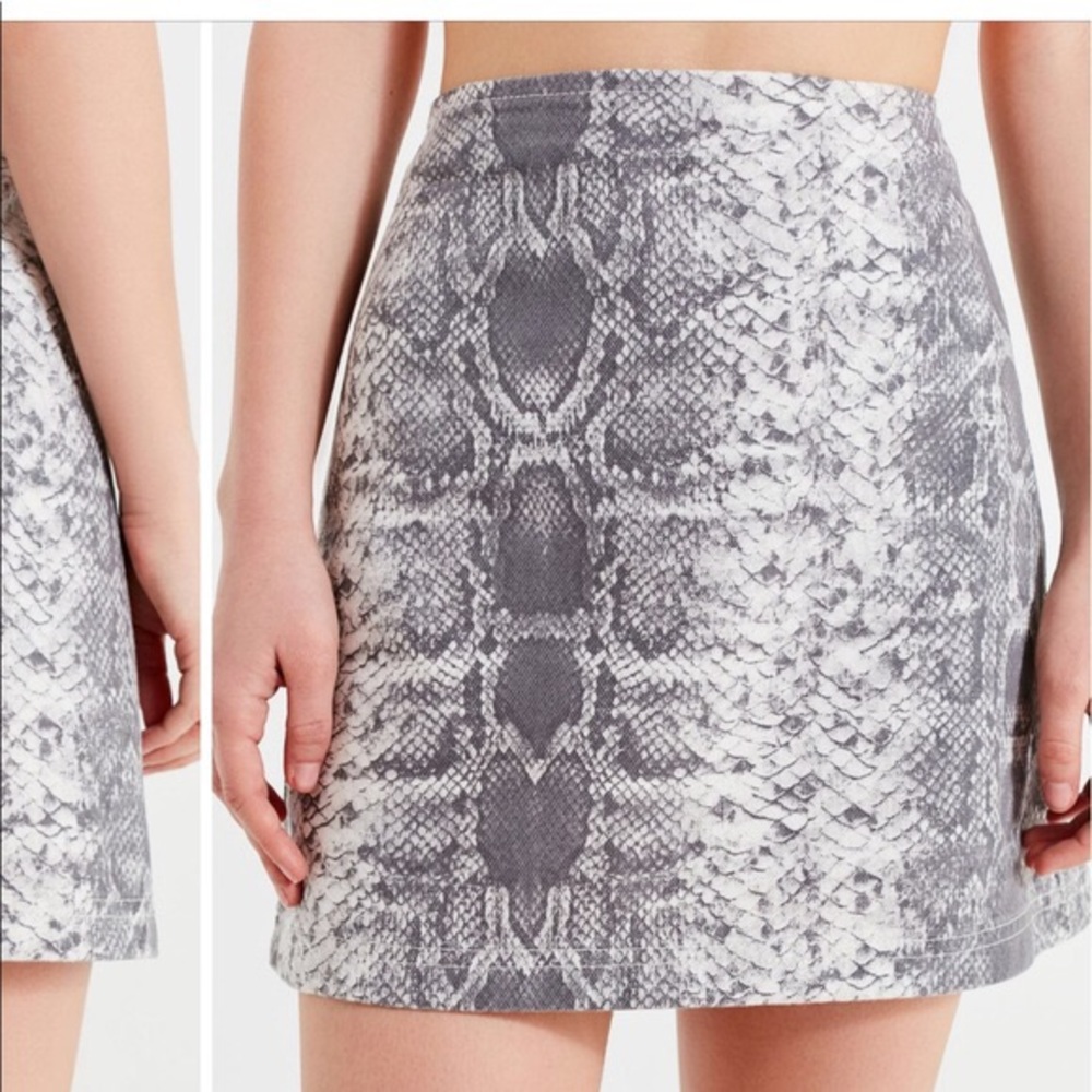 Urban Outfitters Snake Skin Skirt